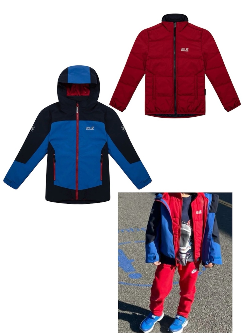 Jack Wolfskin Ropi 3-in-1 kids Jacket